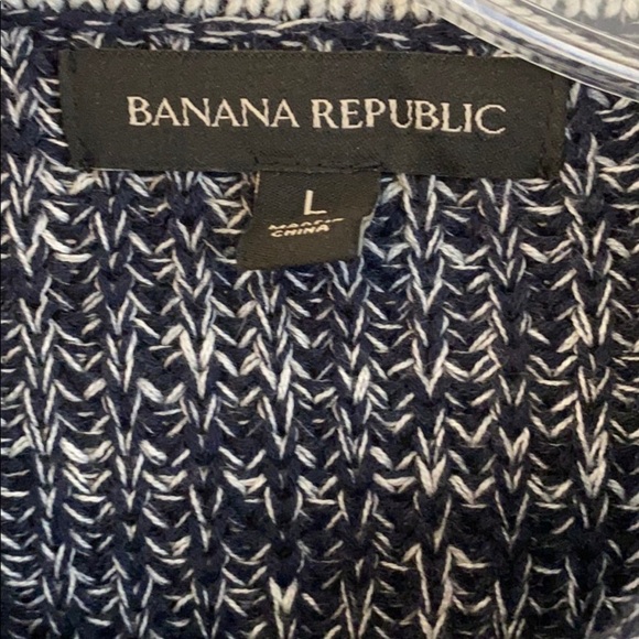 Banana Republic Cable Knit Sweater Cotton - Picture 2 of 6